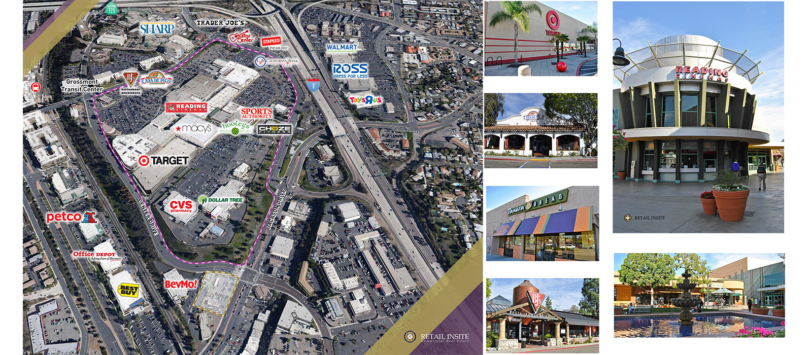  GROSSMONT SHOPPING CENTER MALL Retail Insite